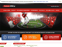 Tablet Screenshot of pawlowskisport.pl